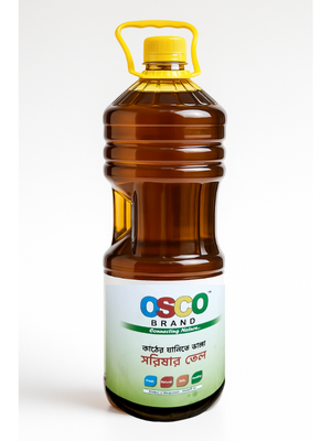 কাঠের ঘানিতে ভাঙা মাঘি সরিষার তেল ২ লিটার – Cold-Pressed Mustard Oil 2L