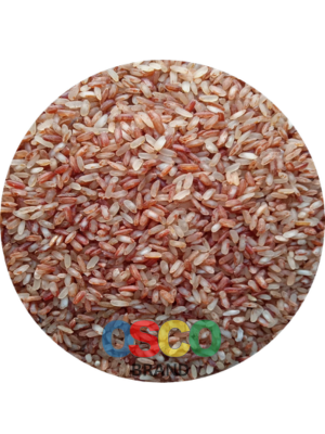 Natural Amon Brown Rice Half Fiber (আমন লাল চাল হাফ ফাইবার)-25 kg OSCO Brand